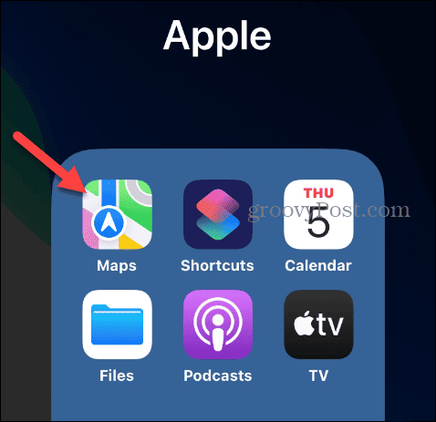 Ladda ner Apple Maps för offlineanvändning