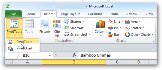 Hur man skapar pivottabeller i Microsoft Excel