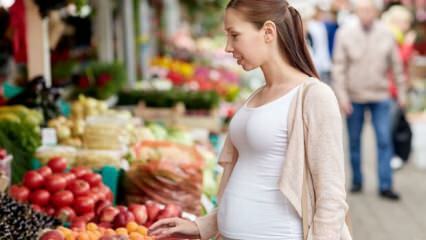 Hur ska man matas i graviditetens första trimester?