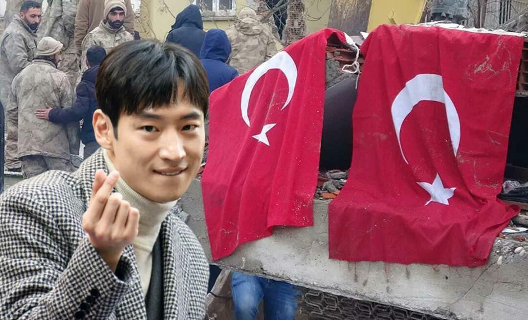 Kända namn från Sydkorea gav budskapet "Vi är med Turkiet"!