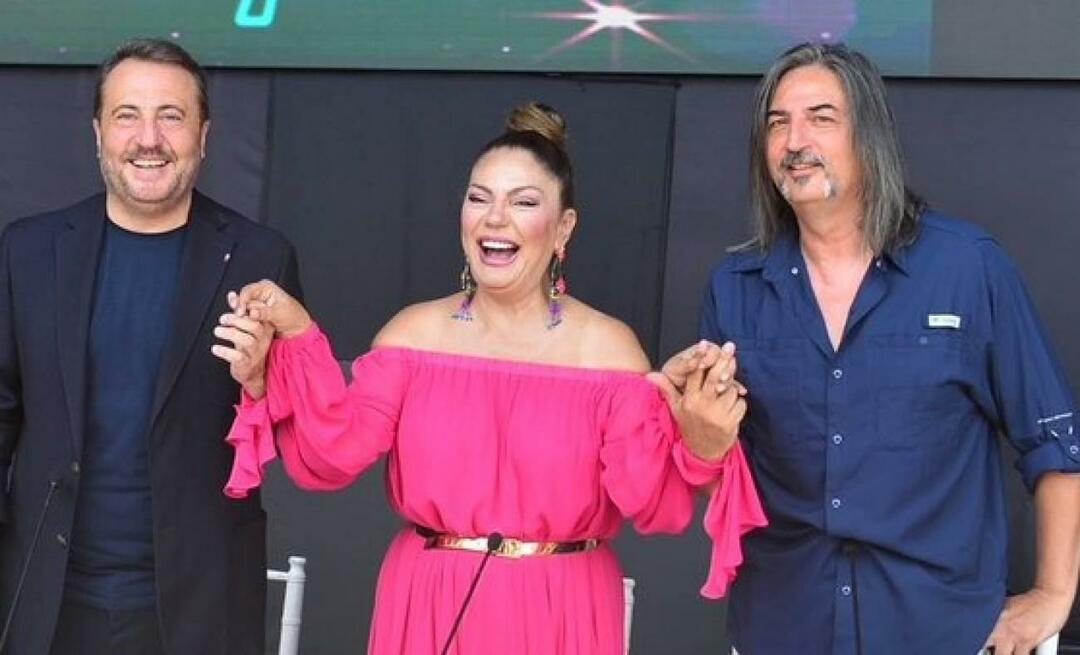 Izel, Çelik, Ercan Saatçi kunde inte lämna efter 30 år! På deras konsert tillsammans...