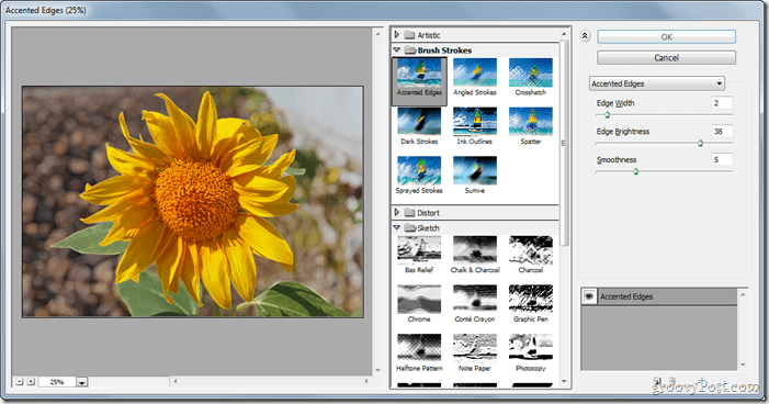GroovyPost lär ut Photoshop: Grunderna i filter inklusive Liquify