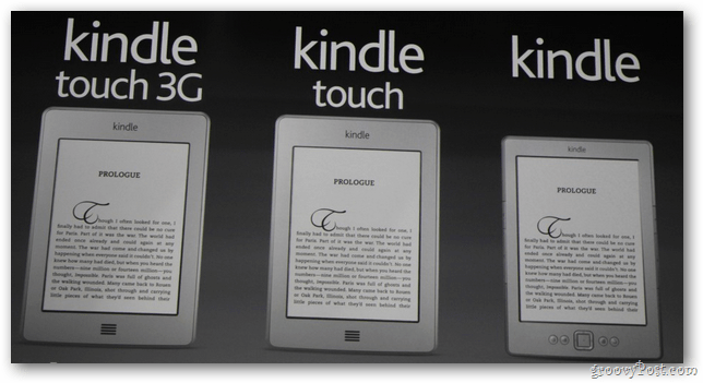 Amazon Kindle Fire Tablet: Live Blog Täckning