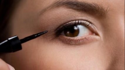 Enkla appliceringsmetoder för eyeliner