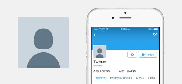Twitter avslöjade en ny standardprofilbild för nya konton.