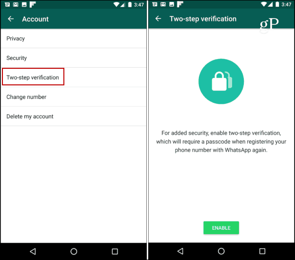 Hur du säkra ditt WhatsApp-konto med tvåstegsverifiering
