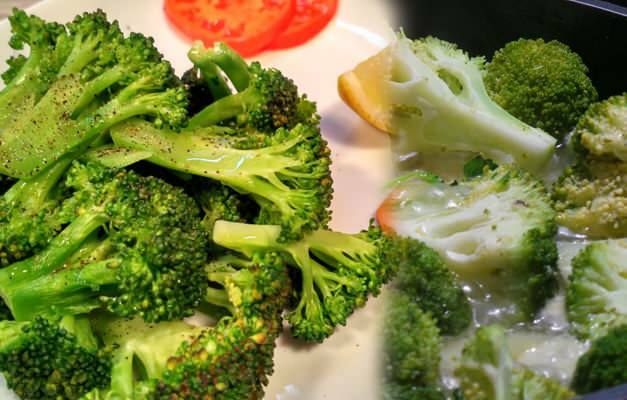 Bantning med broccoli! Kommer kokt broccoli att försvaga vattnet?