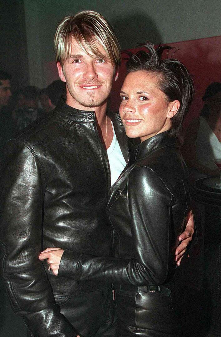 David Beckham och hans fru Victoria Beckham