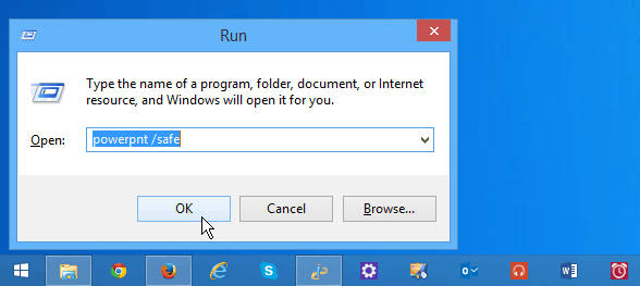 Felsöka Microsoft Office genom att öppna det i felsäkert läge