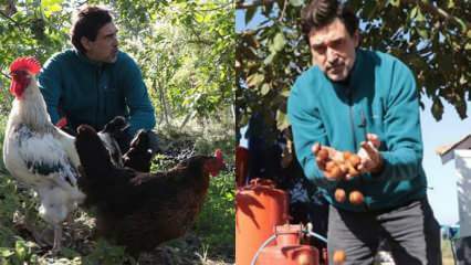 Skådespelaren Burak Hakkı fann frid i bylivet!