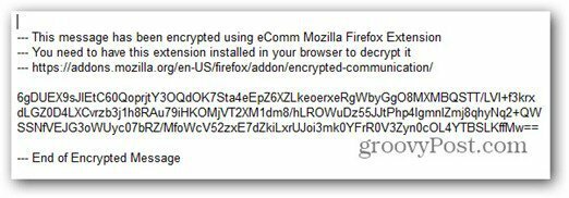 krypterad e-post