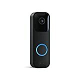 Vi presenterar Blink Video Doorbell | Tvåvägs ljud, HD-video, rörelse- och ljudsignalappvarningar och Alexa aktiverat-trådbundet eller trådfritt (svart)