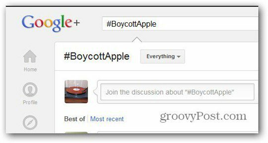 bojkott äpple