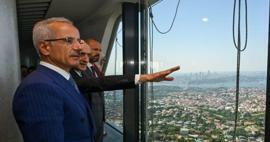 Minister Uraloğlu meddelade: Çamlıca Tower nådde ett rekordbesök