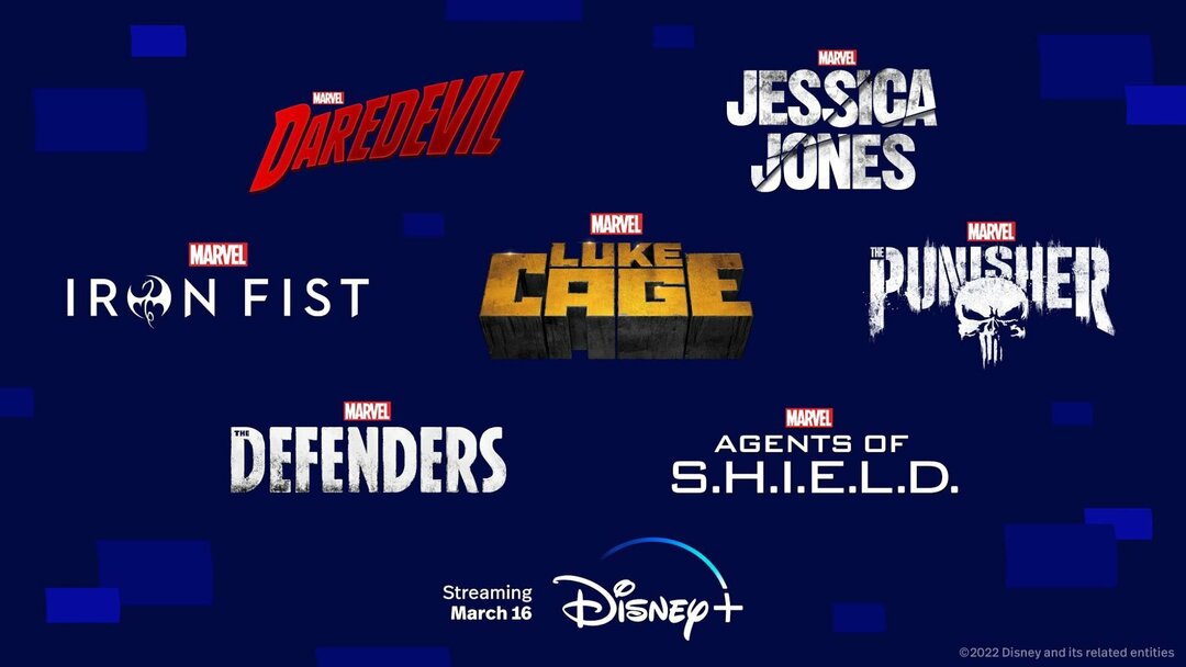 Marvel flyttar till Disney+