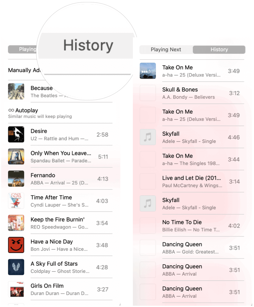 Apple Music-historia