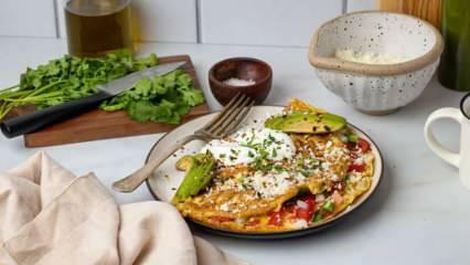 Mexikaner älskar denna smak! Hur gör man en mexikansk omelett? 