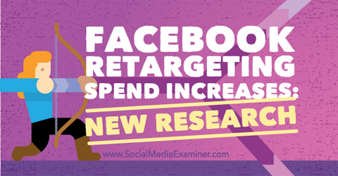 Facebook ominriktning spendera forskning