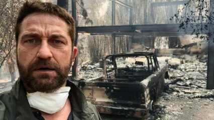 Hollywood-skådespelaren James Butler påminner Palestina om brinnande hus!