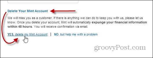 Hur du tar bort ditt Mint.com-konto