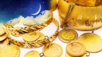 Vad betyder det att se guld i en dröm? Enligt Diyanet betyder det att få kvartsguld i en dröm ...