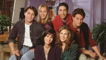 Skådespelarna i Friends-serien samlades för Courteney Cox!