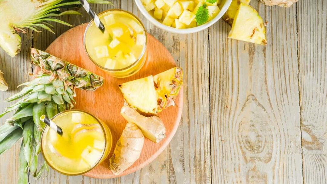 Detox recept för ödemlindring med ananas!
