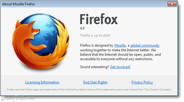 Firefox 4 är uppdaterad