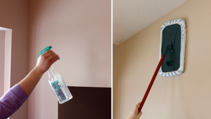 Hur torkar du väggen på det mest praktiska sättet? De 3 enklaste metoderna för att ta bort fläckar på väggen