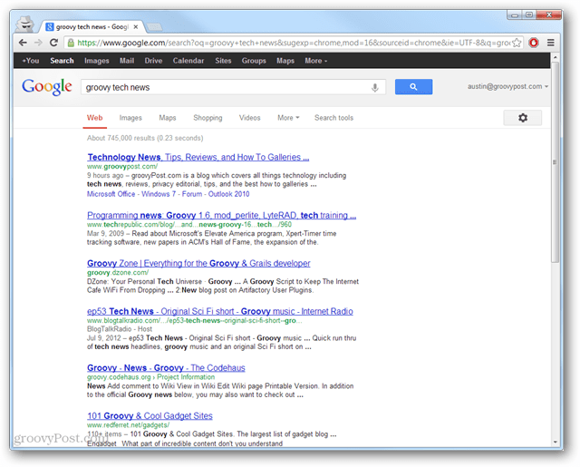 Google går Minimalist med sina avancerade sökfunktioner