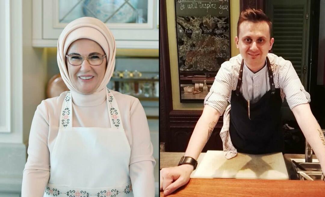 Emine Erdoğan gratulerade kocken Fatih Tutak, som fick Michelin-stjärnan!