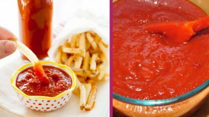 Hur gör jag den enklaste ketchupen? Tricks för att göra ketchup! Ketchup-tillverkning