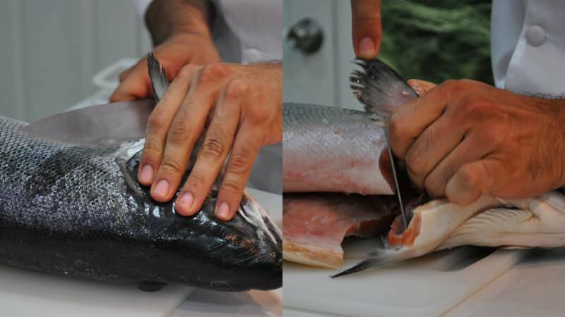 Hur man rengör havsbas? Vilken kniv används när man öppnar fisk?