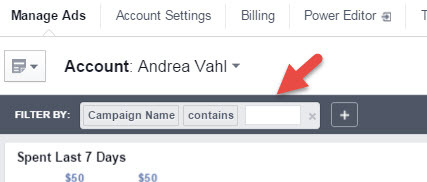 Facebook Ads Manager rapporterar datumintervall