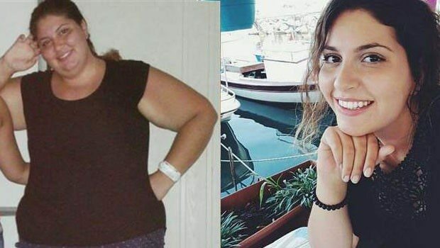 19-årig flicka tappade 57 kilo livet förändrats