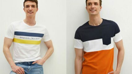 Vilka är 2021-t-shirtmodellerna för män? De vackraste t-shirtkombinationen för män