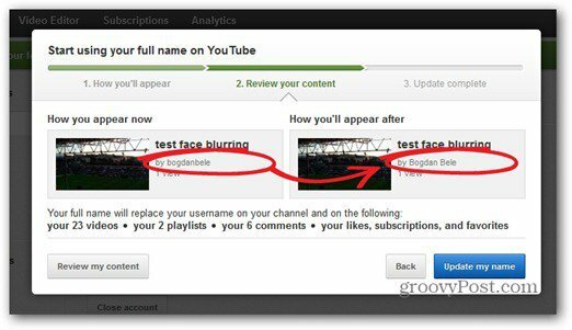Google vill ha ditt fulla namn på YouTube: Hur man gör det