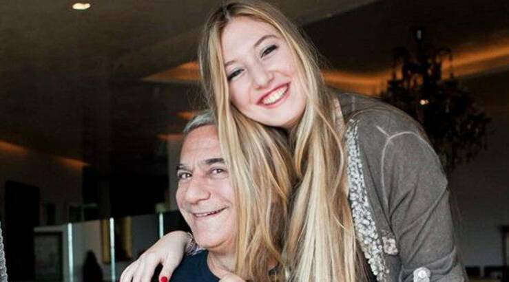 Mehmet Ali Erbil och hans dotter Yasmin Erbil