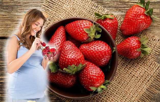 Fördelarna med att äta jordgubbar under graviditeten! Fläckar äta jordgubbar under graviditeten?