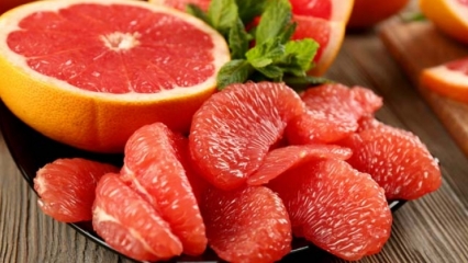 Tappar grapefrukt vikt?