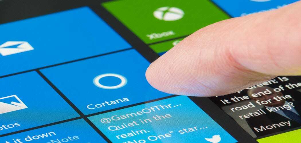 Windows 10 Tips: Radera din sökhistorik från Cortana
