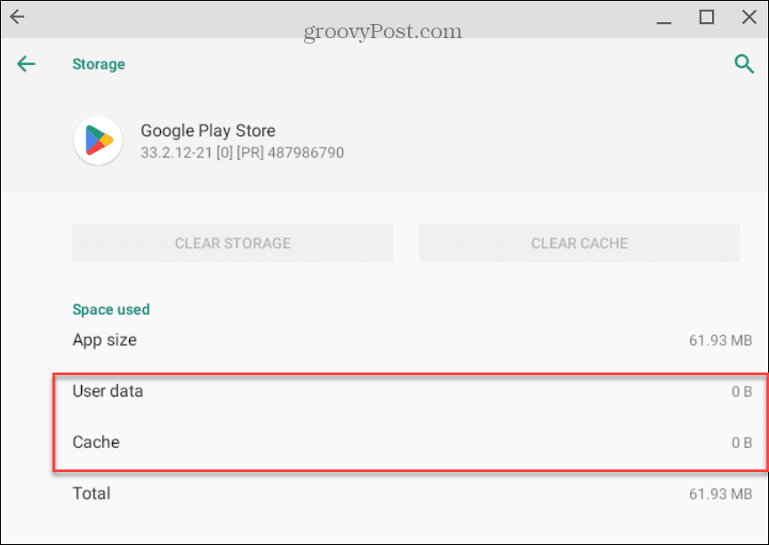 Google Play fungerar inte på Chromebook