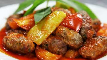 Vad är Airfryer Izmir köttbullar recept och ingredienser? Hur gör man Izmir köttbullar i Airfryer?