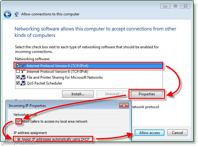 Ställa in en VPN - PPTP-värd på ditt hem Windows 7 PC [Hur du gör]