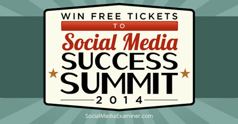 sociala medier framgång toppmötet biljett giveaway