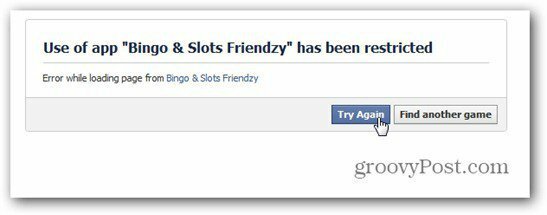 bingo slots vänlig facebook begränsad