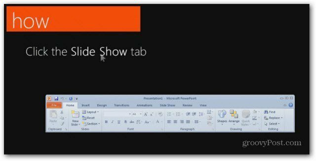 Office 2010 Komma igång PowerPoint-tips