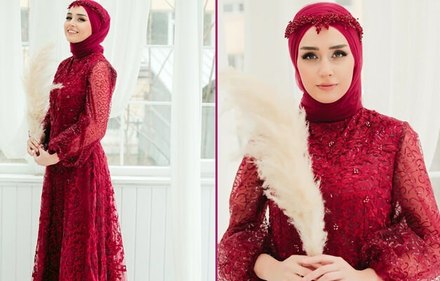 De mest eleganta hijab-aftonklänningarna för henna-kvällar! Hijab Evening Dress 2020