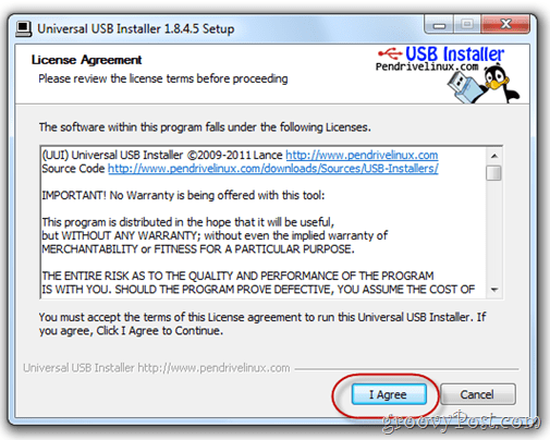 universal handbok för installationsprogram för USB