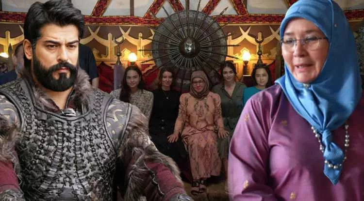 Queen of Malaysia visar sig vara ett fan av Establishment Osman: Du ger historielektioner i varje avsnitt